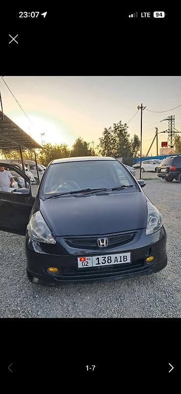 аренда мащина: Сдаю Honda Fit под такси, На месяц, | Залог — 5
