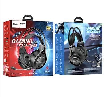 gaming: Проводные гарнитуры, Hoco, Новый, цвет - Черный — 1