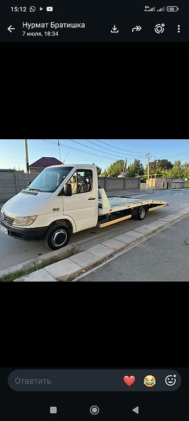 другая мото: Mercedes-Benz Спринтер: 2001 г., 2.7 л, Механика, Дизель, Бус — 1