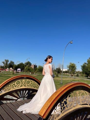 прокат свадебных платьев цена: Свадебное платье, цвет - Айвори — 2