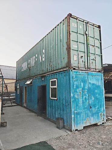 Контейнеры: Продается модульный блок из двух морских контейнеров 40т лучше — 2