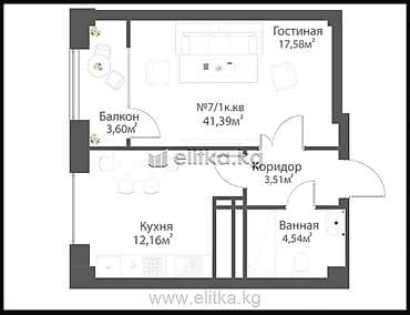 квартиры от застройщика: CHYVRAQ by Ala Too Development — свет, который объединяет Квартиры — 7