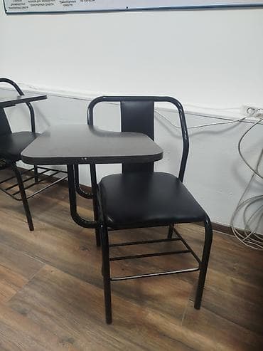 стул для учебы: Школьный стул, ЛДСП, цвет - Черный — 1