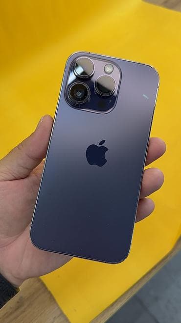 айфон по низкой цене: IPhone 14 Pro, Б/у, 256 ГБ, 81 % — 4
