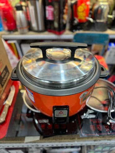 оборудование для выпечки булочек: Рисоварка большая промышленная Объем 10 литров Автоматическое — 3