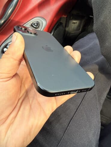 телефон 2000: IPhone 15, Б/у, 128 ГБ, Черный, Коробка, 92 % — 6