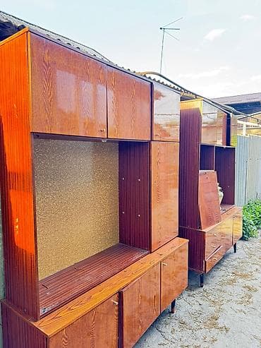 Дом и сад: Стенка-шкаф, Тип стенки-шкафа: Модульная, Для зала, Особенности: С отделением под телевизор — 5