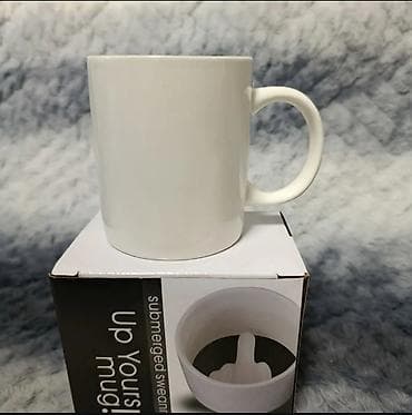 plaud note: Кружка-розыгрыш Up Yours! Submerged Sweary Mug - Материал: керамика - — 2