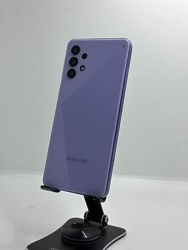 android 2din: Samsung Galaxy A32, Б/у, 128 ГБ, цвет - Голубой, 2 SIM — 4