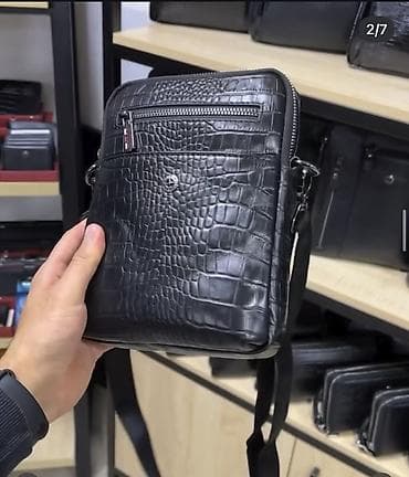 acne studio: Барсетка, Butun, Материал: Натуральная кожа, Застежка на магните, Застежка на молнии, Множество карманов, Новый — 5