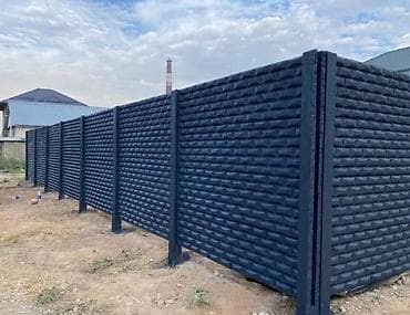 Лакокрасочные материалы: Бетонные секционные заборы и ворота под ключ - Изготовление и монтаж — 3