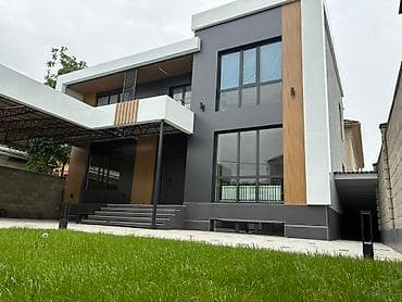 Современный двухэтажный дом в стиле минимализм - Архитектура: прямые