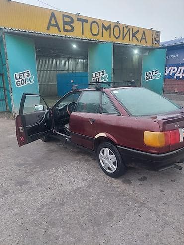 мотор фольсваген: Audi 80: 1990 г., 1.8 л, Кол менен иштөөчү, Бензин, Седан — 6