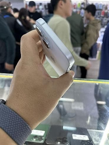 ipad 2: IPhone 15, Б/у, 128 ГБ, White Titanium, Зарядное устройство, Защитное стекло, Чехол, 84 % — 6