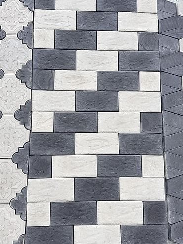 бетон кесебиз: Евробрусчатка, Орнамент, Бетондон, Куюлган, Жаңы — 7