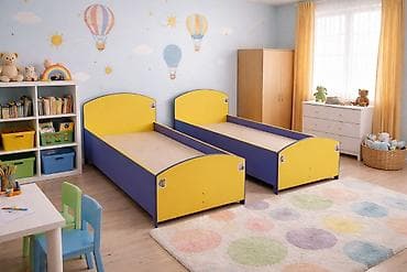 Вешалки: Детские кровати - Назначение: детская комната, детский сад, группы — 1