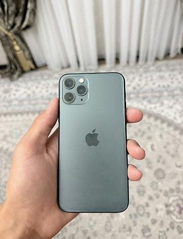 samsung note7: IPhone 11 Pro, Б/у, 256 ГБ, Matte Midnight Green, 97 % — 1