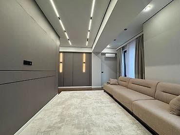 osh flat: 3 комнаты, 104 м², Асанбай мкр Элитка, 10 этаж, Дизайнерский ремонт — 3