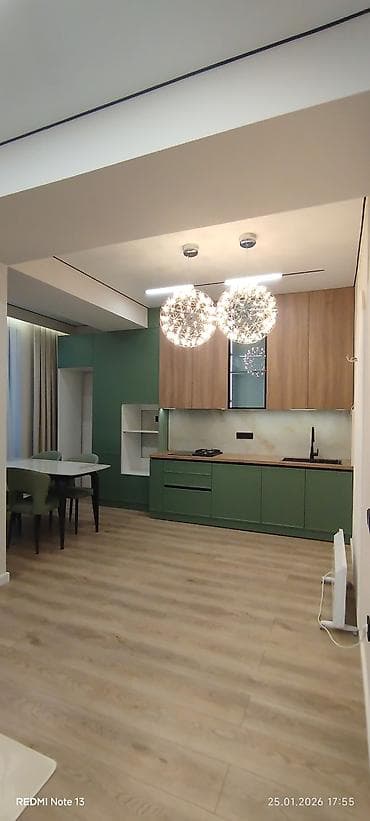 студия записи: 3 комнаты, 88 м², Элитка, 5 этаж, Дизайнерский ремонт — 8