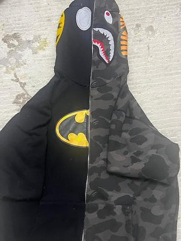 dc dc: Худи на молнии с полным закрытием капюшона (full zip) в стилистике — 2