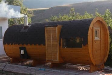 Изготовление на заказ бань бочек. Если вы следите за здоровьем и