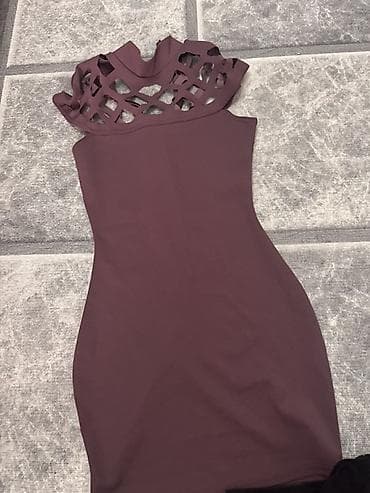 Женская одежда: Вечернее платье, Короткая модель, Трикотаж, Без рукавов, Все размеры — 3