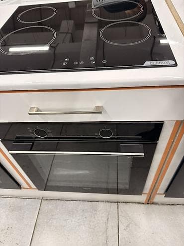 Встраиваемый комплект для кухни: электрическая варочная панель + at lalafo.kg Встраиваемый комплект для кухни: электрическая варочная панель +