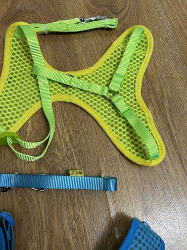 корм для кошек и собак: Широкая шлейка+ поводок. Отличное дышащее качество. На шлейке ширина — 3