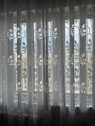 Текстиль: Комплект штор, С тюлем в комплекте, Готовое изделие, Для зала — 3