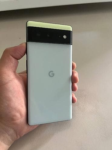 мечит: Google Pixel 6A, Колдонулган, 128 ГБ, түсү - Жашыл, eSIM — 2