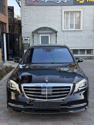 авто с последующим выкупом без первоначального взноса: Mercedes-Benz S-Class: 2019 г., 4 л, Автомат, Бензиновая, Седан — 1