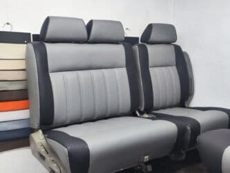 купить кожаные сиденья для авто бу: Чехлы Экокожа, цвет - Красный — 15