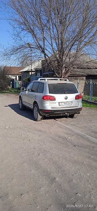 машина внедорожник: Volkswagen Touareg: 2004 г., 2.5 л, Автомат, Дизель, Кроссовер — 6