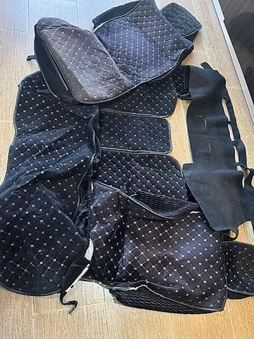 Чехлы Тканевые, цвет - Черный