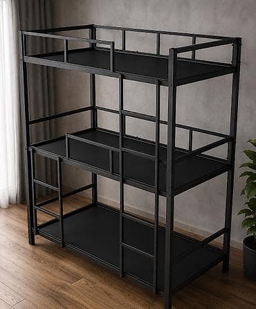 sofa bed: Трехъярусная кровать, Новый, Бесплатная доставка, Платная доставка, Самовывоз, длина - 85 см — 2
