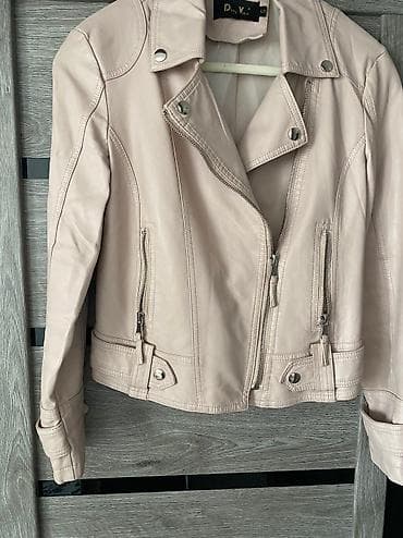 кожанки: Кожаная куртка, Укороченная модель, M — 2