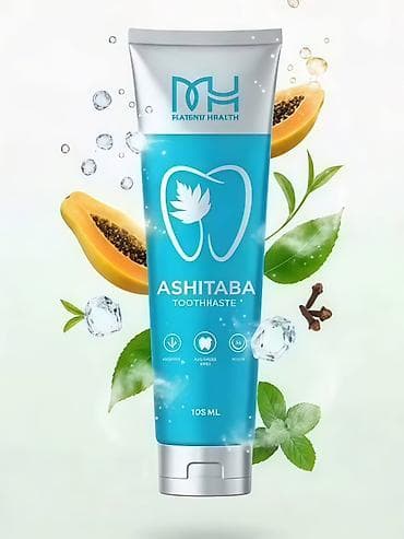 пб 2000: Зубная паста ASHITABA — Комплексный уход 6-в-1 (105 мл) 🦷✨ Натуральная — 1