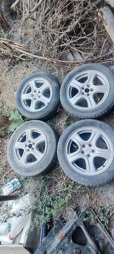 sprinter 4 4: Колеса в сборе 205 / 55 / R 16, Зима, Б/у, Комплект, Легковые, Литые, отверстий - 5 — 1