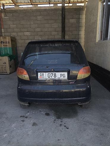 арзан машине: Daewoo Matiz: 2004 г., 0.8 л, Кол менен иштөөчү, Бензин, Хетчбек — 1