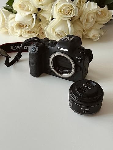 cctv camera: Canon EOS R6 + объектив Canon RF 50mm F1.8 STM Полноформатная — 1