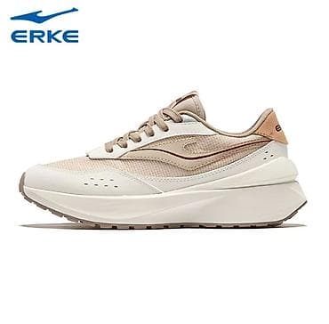Кроссовки ERKE (женские/унисекс) в бежево‑кремовой гамме