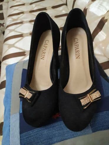 Туфли в хорошем состоянии, размер 39, длина каблука 12 см