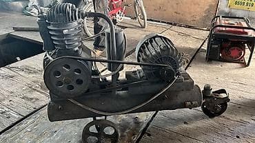 Компрессоры: Компрессор Для покраски, Электрический, Поршневой — 4