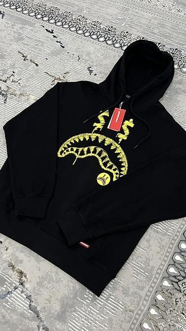 батник серый мужской: Худи Sprayground 3000сом❗️❗️ Размер М новый не б/у — 1