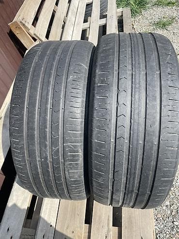 Шины 235 / 55 / R 17, Лето, Б/у, Пара, Легковые, Германия, Continental