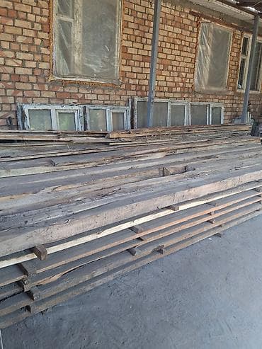 дрова бу: Доски, Необрезные, Для строительства, Сосна, Сухие — 2