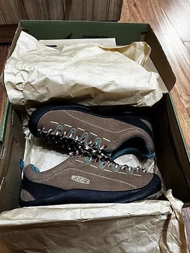 Мужская обувь: Кроссовки KEEN (модель в стиле approach) - Верх: натуральная замша — 1