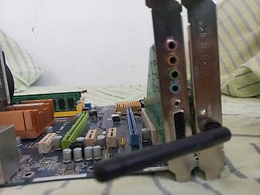 pc servise: Материнская плата для ПК, Б/у, ASRock, LGA775, ATX — 6
