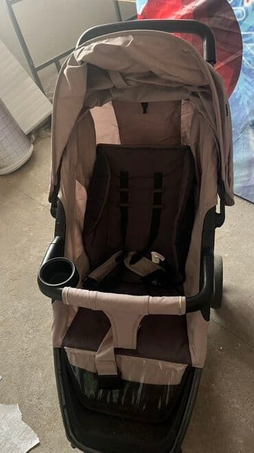 дождевик на коляску: Коляска, цвет - Коричневый — 4