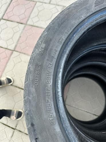 jetta 2: Летние шины 215/55 ZR17 98W XL, комплект из 4 шт. Характеристики: - — 1